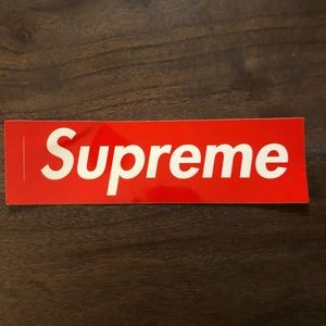 Supreme sticker brand new (wiling to trade)